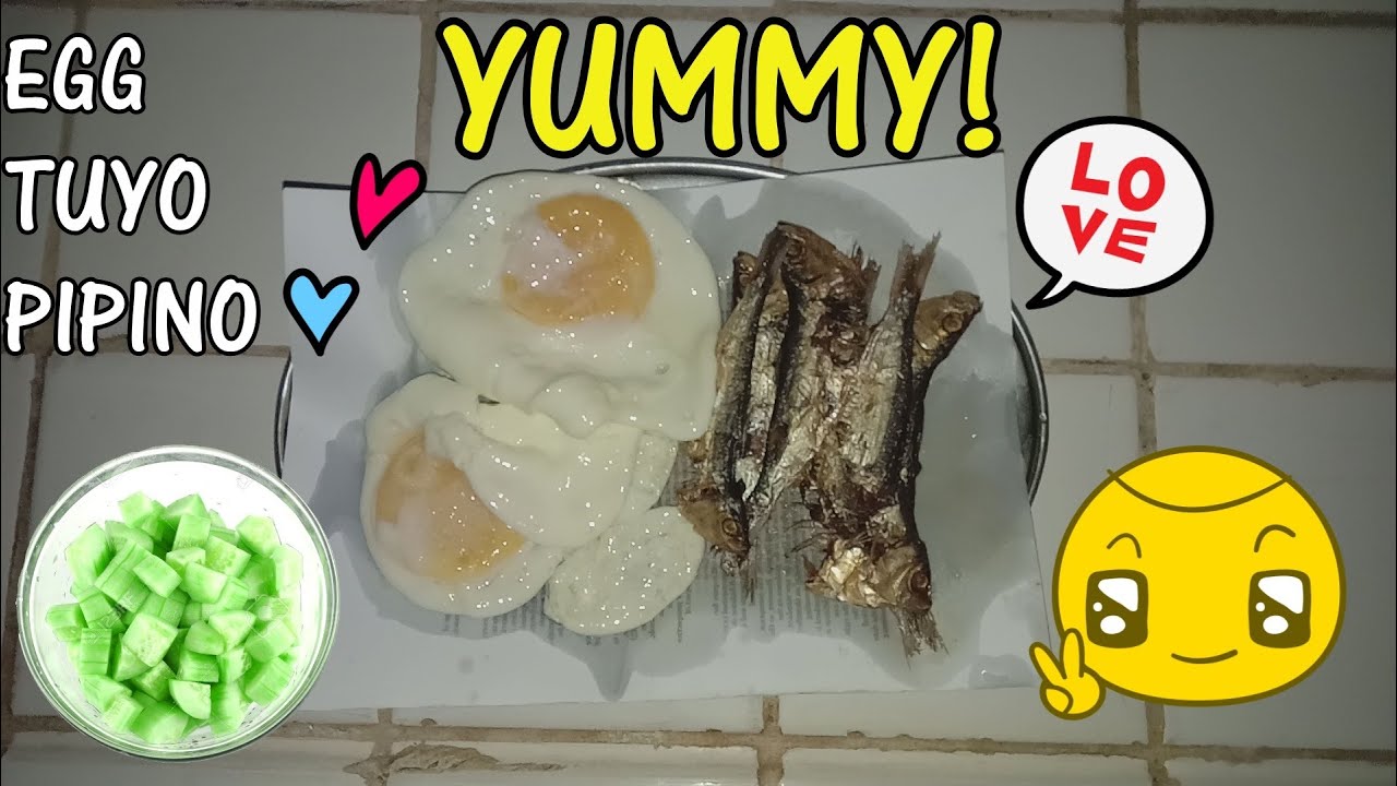 Pinoy Breakfast + PIPINO + ITLOG + TUYO = MASARAP! MANYAMAN! - YouTube