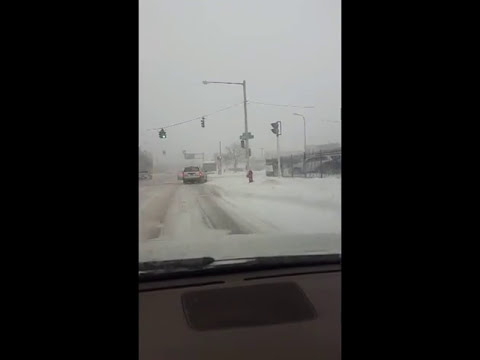 Snow strome_Highway 33 road condition_ Snow in buffalo usa