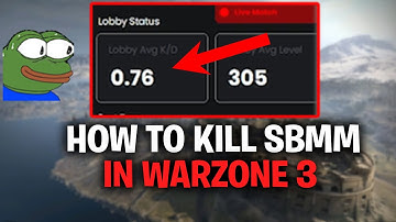 How to KILL SBMM IN WARZONE 3 (0.76 K/D LOBBY) Thorsbmm