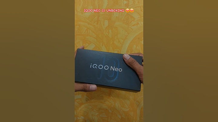 IQOO NEO 10 (Inferno Red) Unboxing Amazon.in 😍😍