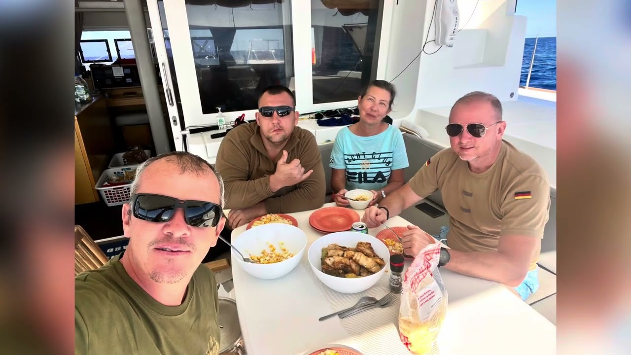 Перегон катамарана Lagoon 52 с о. Мартиника на о. Тенерифе в феврале 2025 года