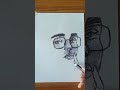 Amazing art 🎭 with pen//#shorts