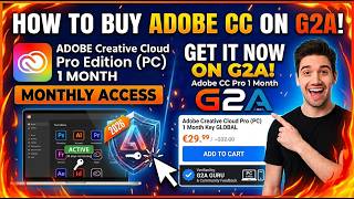 How to Get Adobe Creative Cloud Pro for 1 Month | G2A Adobe Key Review