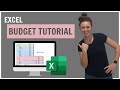Excel Budget Template Tutorial / How to Budget with Excel