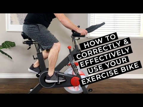 Video: How To Use An Exercise Bike