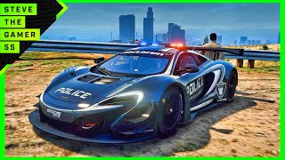 GTA 5 Mod Supercars Sunday Patrol| Mclaren 650s| GTA 5 Lspdfr Mod| 4K