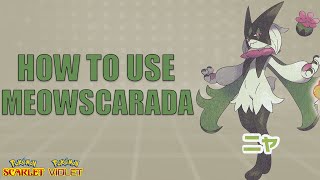 How To Use MEOWSCARADA! - Pokemon Scarlet and Violet Moveset Guide