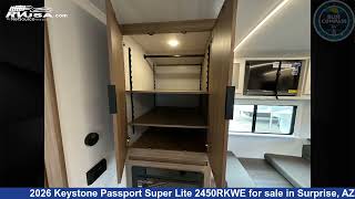 Phenomenal 2026 Keystone Passport Travel Trailer RV For Sale in Surprise, AZ | RVUSA.com