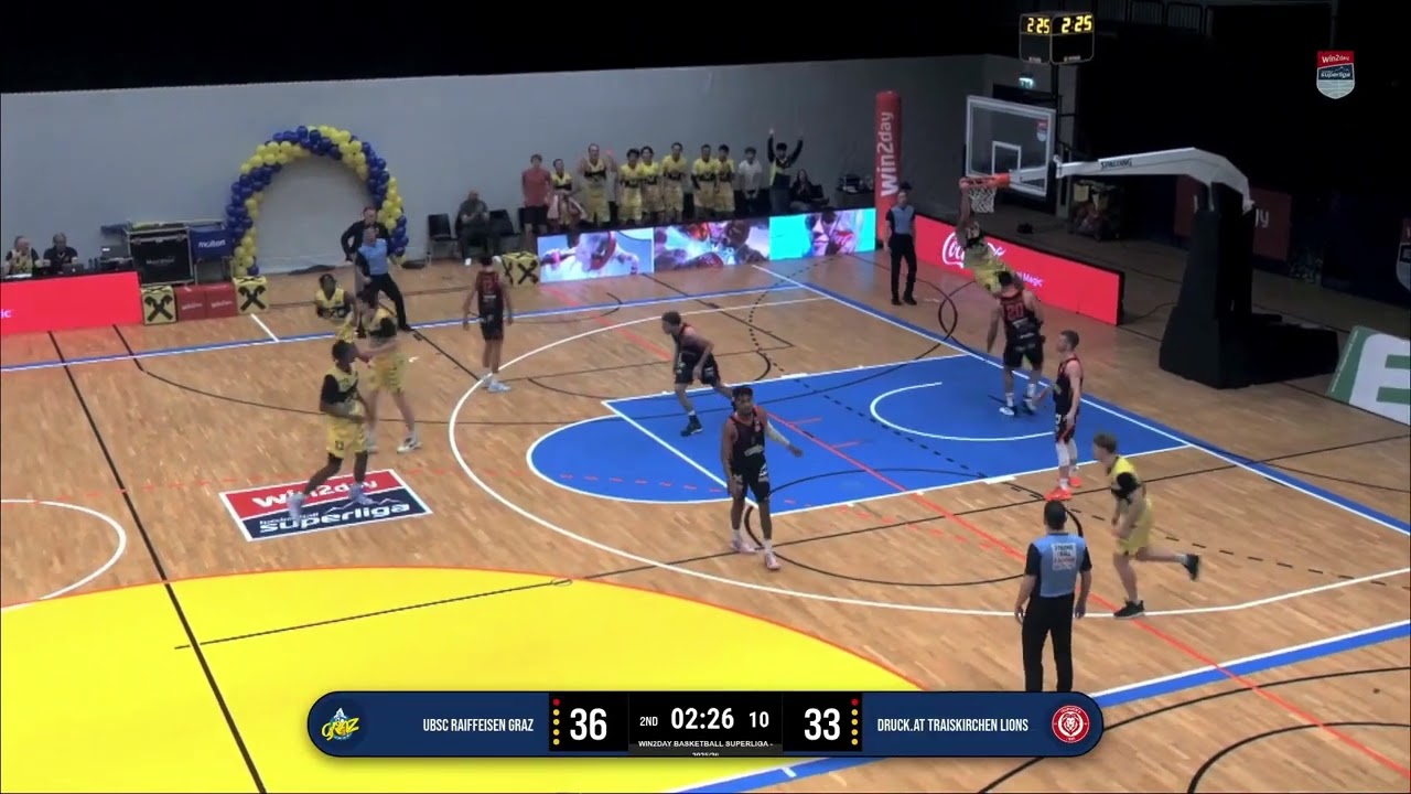 Wood heiß mit 26 Punkten! 🔥 Graz vs. Lions | win2day BSL Highlights