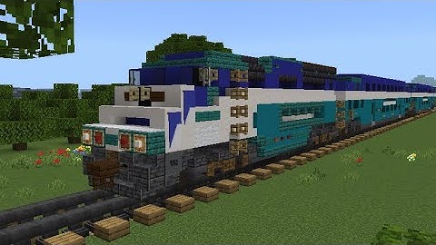 Minecraft Coaster EMD F59PHI Tutorial
