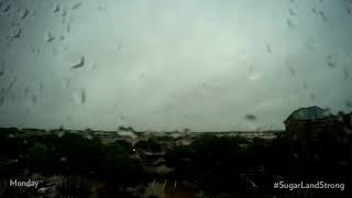 Hurricane Harvey From City Hall- Time-lapse