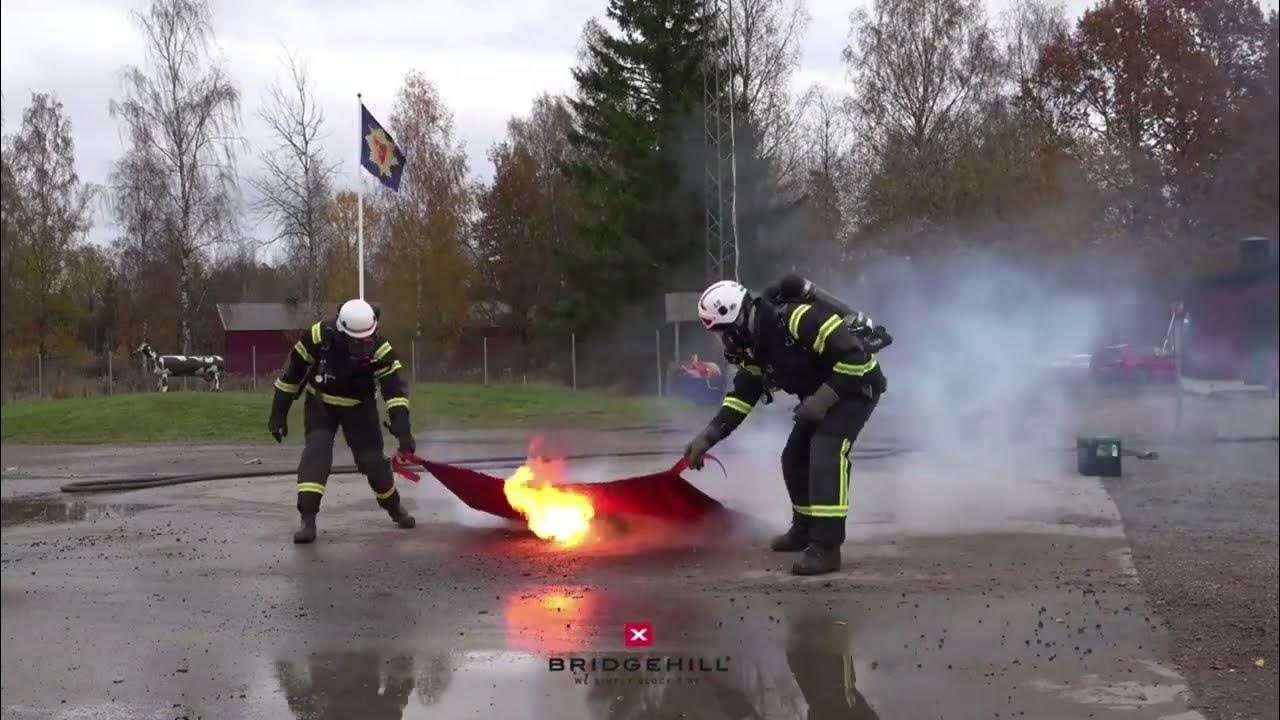 Bridgehill Lithium Fire Blanket and Car Pro X Fire Blanket used on