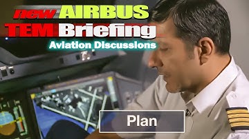 Airbus Threat and Error Management( (TEM) Briefing #aviation #airbus