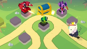 Merge Tower Bots Gameplay | Android Action Game