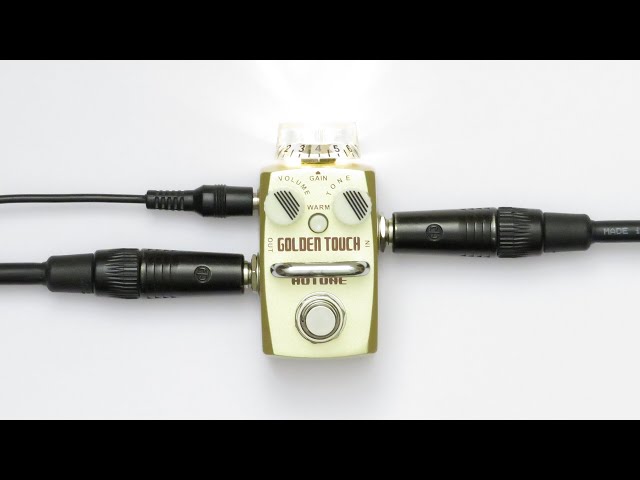 Hotone GOLDEN TOUCH Overdrive Demo - YouTube