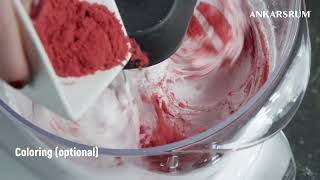 How to make meringues with Ankarsrum Assistent Original