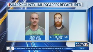 Two Sharp County Jail Escapees Recaptured