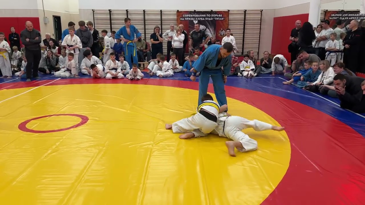 2025. Москва. Турнир по борьбе на призы клуба кудо Титан 9-10 лет / 2-ая схватка