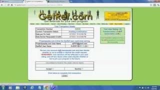 GetRef Referral Pending and Change in Rating