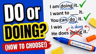 🌂️DO or DOING? 🤔 Can You Choose the Right Form? | English With Alina