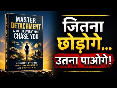 Master Detachment Book Summary Hindi | Effortless Attraction, Inner Peace & Success Mindset