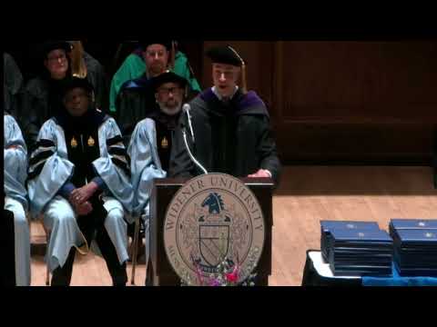 Attorney General Dave Sunday Gives Commencement Speech at Widener University Commonwealth Law School