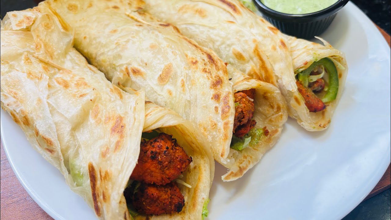 Ramadan recipes ep-4 | CHICKEN TIKKA ROLL RECIPE | chicken tikka paratha roll | ramadan special roll