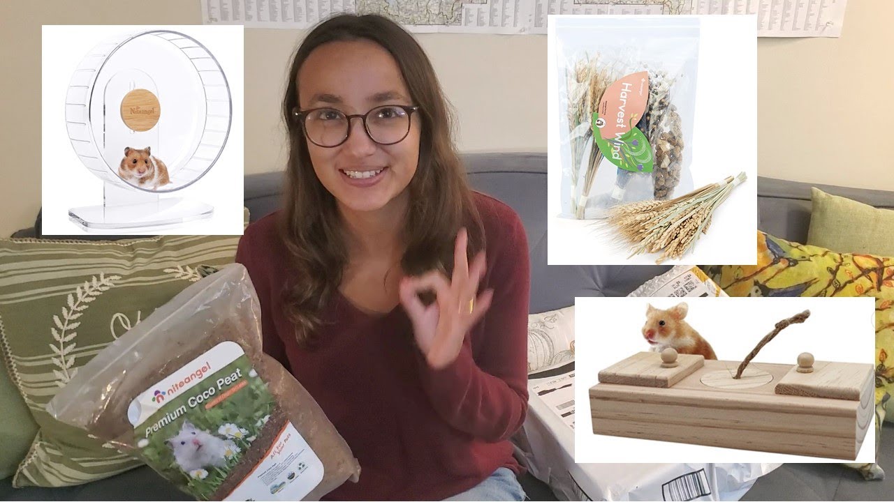 Picture of Niteangel Hamster Product Haul and Review - YouTube