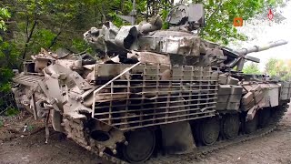 Shocked Ukraine !! Russian Military Showed Captured a Ukrainian Tanks
