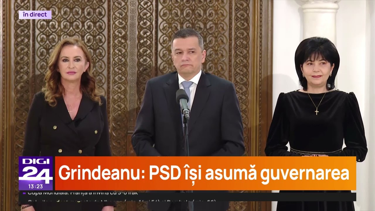 Grindeanu, după întâlnirea cu Nicușor Dan: PSD preia responsabilitatea guvernării, inclusiv rolul de premier