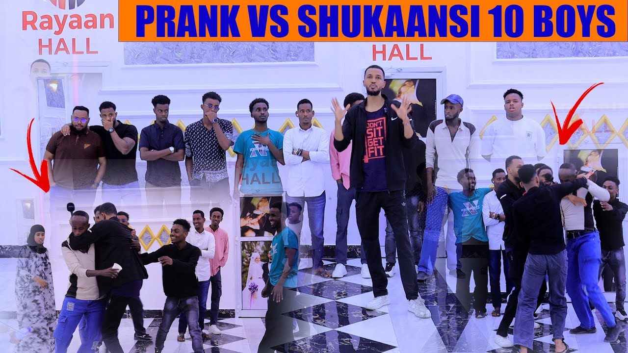 SHUKAANSI OO PRANK ISKU BADALAY DAGAAL ADUUNKA GACMAHA LESLA GALAY