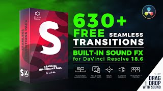 Free Demo Pack - Seamless Transitions for Davinci Resolve 18 by GR-44