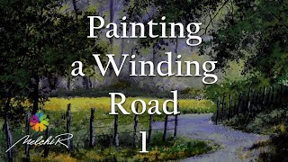 Unleashing Your Inner Artist: Expressive Acrylic Techniques for Painting a Winding Road - 1