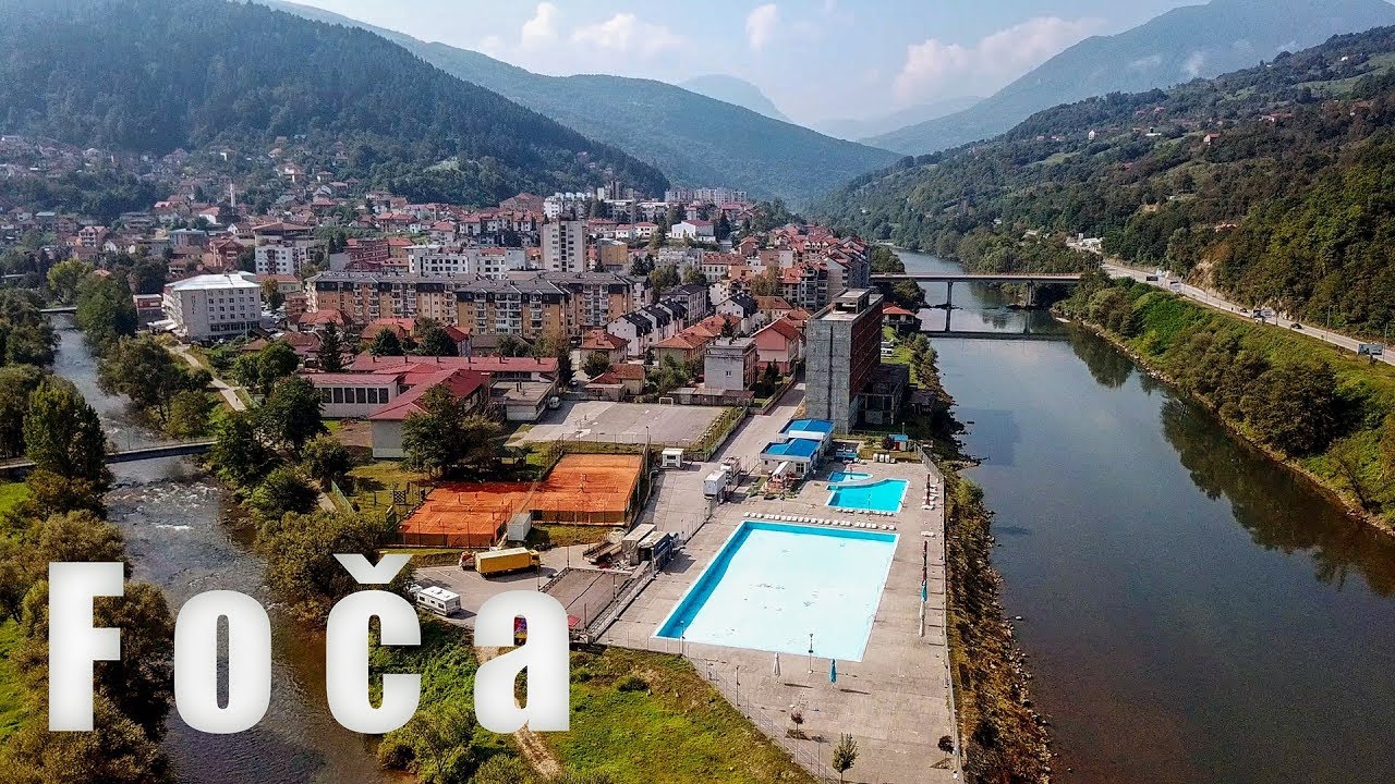 Let gradom Foča u Bosni i Hercegovini - YouTube.
