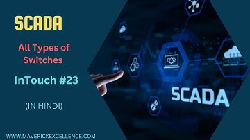 InTouch SCADA Tutorials 23- Types of Switches in SCDA | Push Button Toggle Switch Set Reset Switch