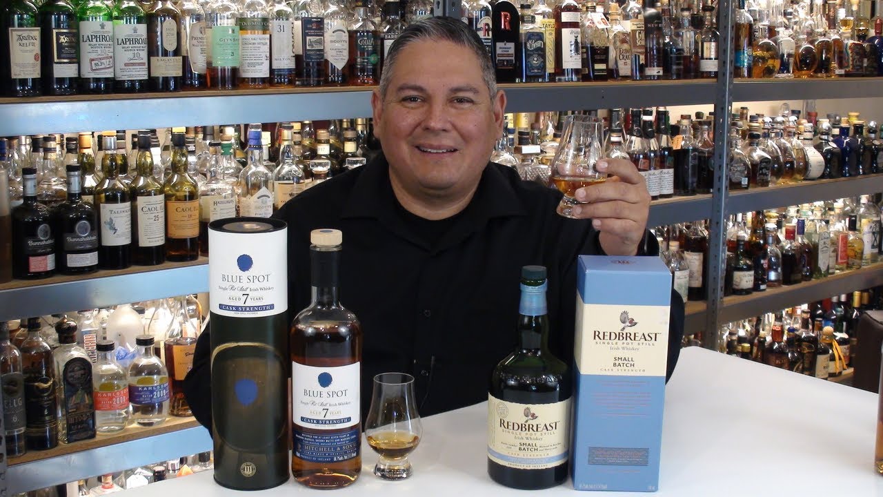 Redbreast Small Batch Cask Strength & Blue Spot Irish Whiskey Reviewed