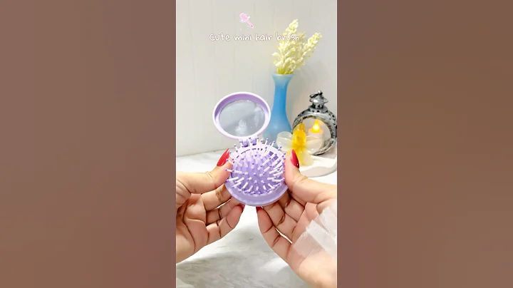 Meesho Mini Hair Brush 🎀🥹🫶🏻 #meesho #meeshohaul #shorts #unboxing #youtubeshortsviral