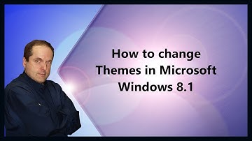 How to change Themes in Microsoft Windows 8.1