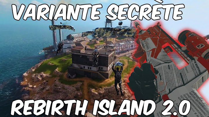 Le SECRET PRINCIPAL de REBIRTH ISLAND (Plan d'arme GRATUIT) !