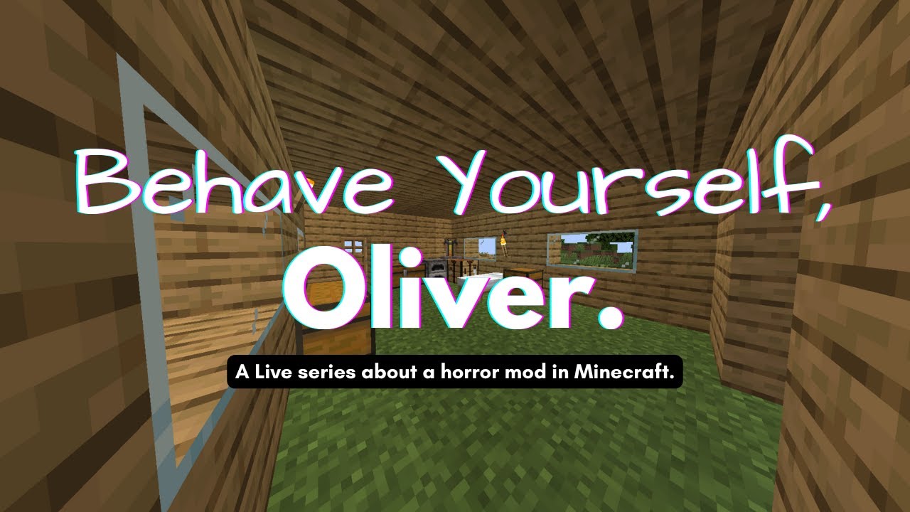 [Minecraft] Behave Yourself, Oliver. Episode 2 - Dig the cave! - YouTube