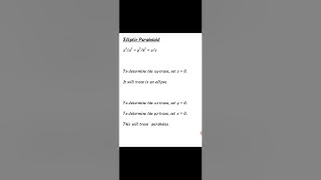 Example 2 of Quadric surface