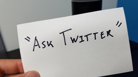 Alexa Skills: "Ask Twitter"