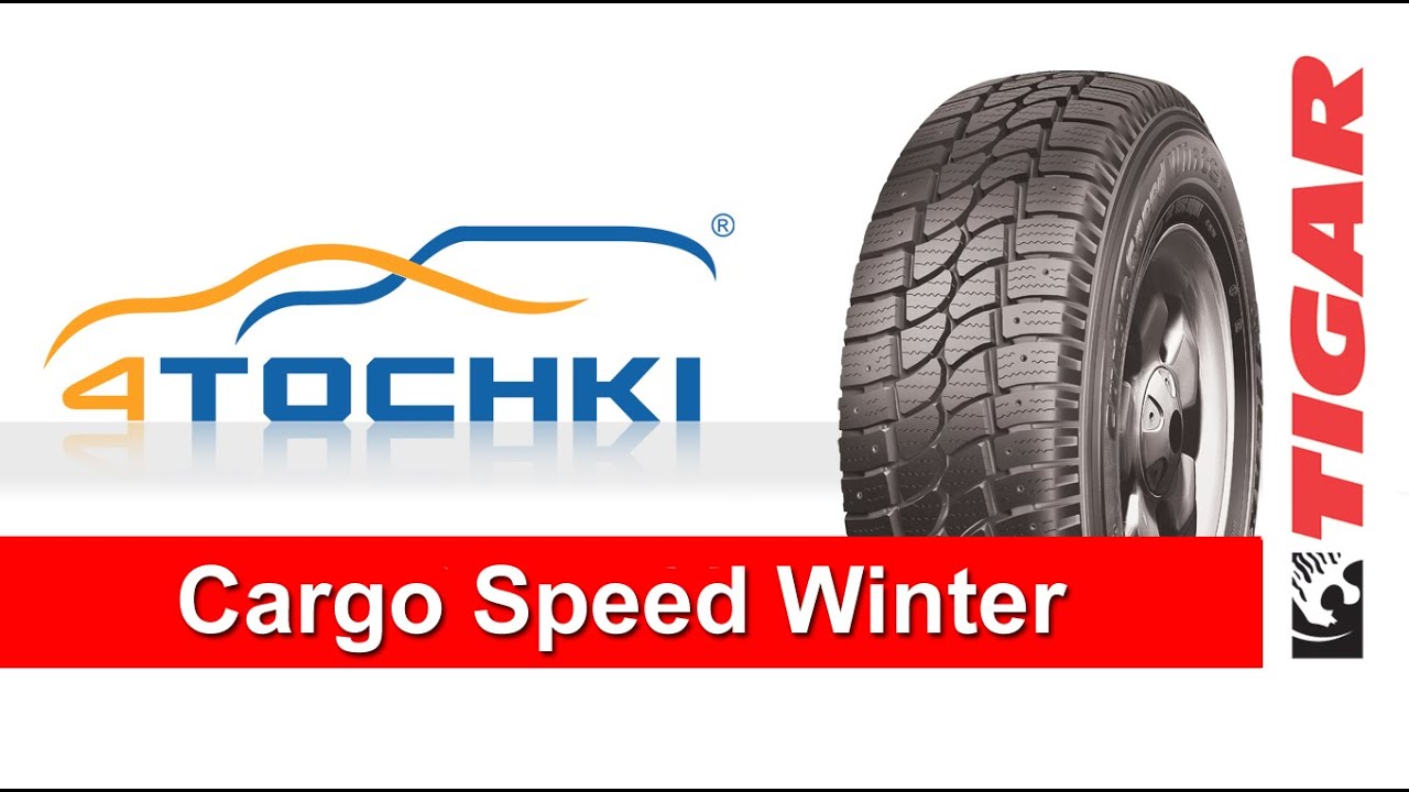 Зимняя шипованная шина Tigar Cargo Speed Winter. 