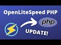 How to Change Your Website&#39;s PHP Version in OpenLiteSpeed