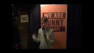 Mark Daniels comedy stand-up, We Are Funny Project, Dirty Dicks, 21st January 2014