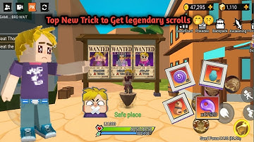 Top 1 New Trick to Get Legendary Scrolls in Animeshowdown!?🤭🤫 #blockmango #animeshowdown #tranding