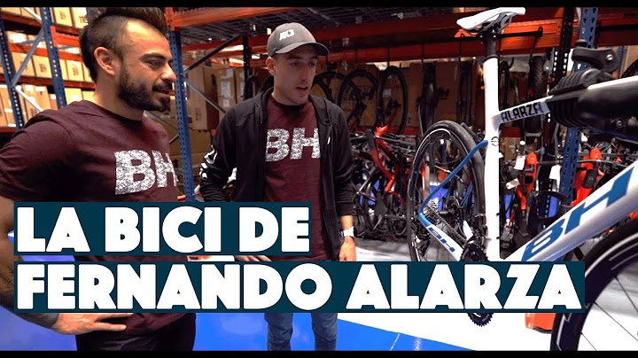 LA BICI DE FERNANDO ALARZA AL DETALLE | Valentí Sanjuan & Fernando Alarza