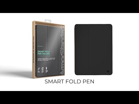 Чохол до планшета Armorstandart Smart Fold Pen Samsung Galaxy Tab A11 Rose Red (ARM89307), видео 1