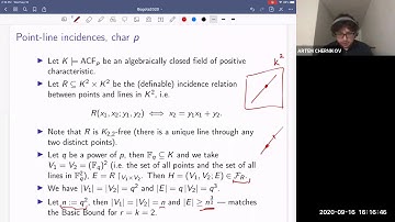 "Incidence counting and trichotomy in o-minimal structures", by Artem Chernikov