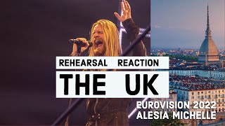 REACTION: The UK's Rehearsal, #Eurovision2022, Winner Potential? #ESC2022